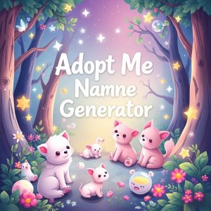 Adopt Me Name Generator