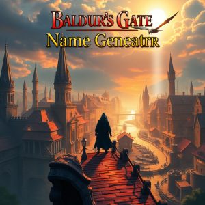 Baldur's Gate Name Generator