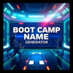 Boot Camp Name Generator