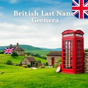 British Last Name Generator
