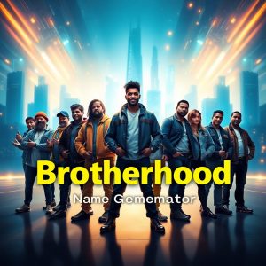 Brotherhood Name Generator