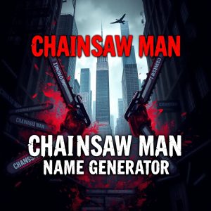 Chainsaw Man Name Generator