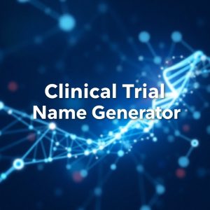 Clinical Trial Name Generator