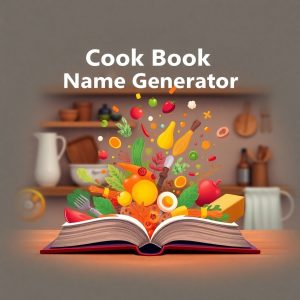 Cook Book Name Generator
