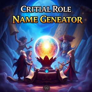 Critical Role Name Generator