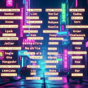 Cyberpunk Name Generator