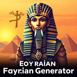 Egyptian Pharaoh Name Generator