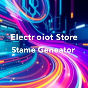 Electronic Store Name Generator