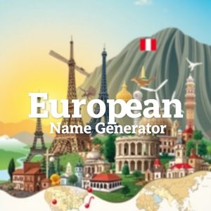 European Name Generator