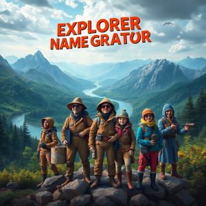 Explorer Name Generator