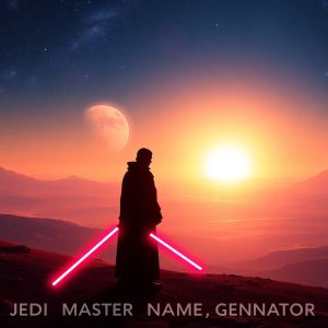 Jedi Master Name Generator