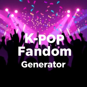 Kpop Fandom Name Generator