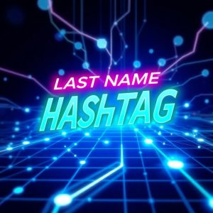 Last Name Hashtag Generator