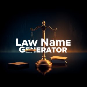 Law Name Generator