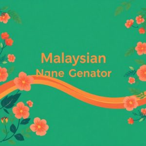 Malaysian Name Generator