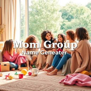 Mom Group Name Generator