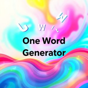 One Word Name Generator