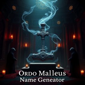 Ordo Malleus Name Generator