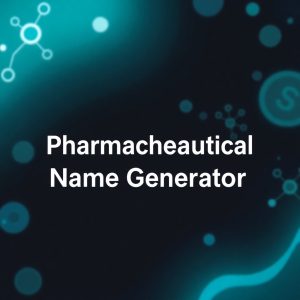 Pharmaceutical Name Generator
