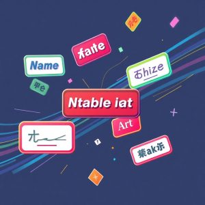 Printable Name Generator
