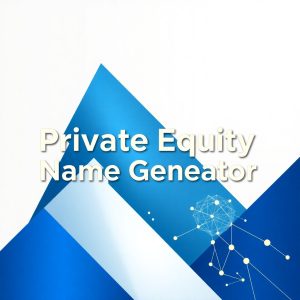 Private Equity Name Generator