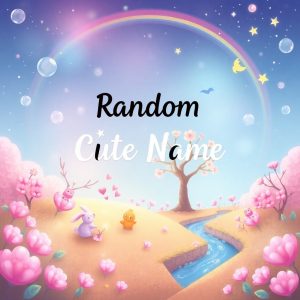 Random Cute Name Generator