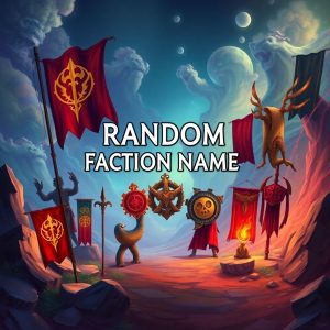 Random Faction Name Generator