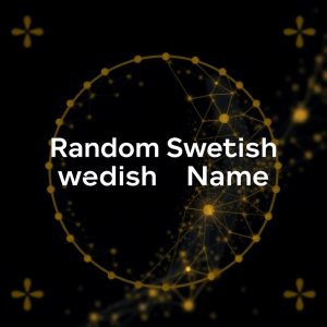 Random Swedish Name Generator