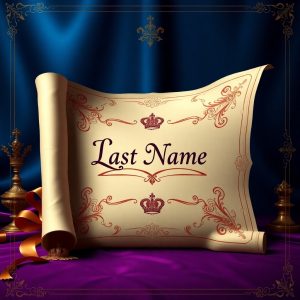 Royalty Last Name Generator