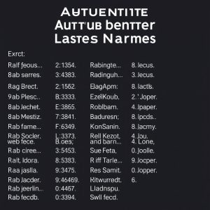 Russian Last Name Generator