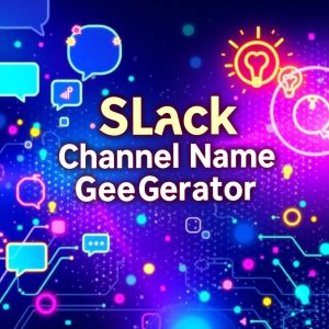 Slack Channel Name Generator