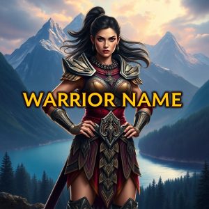 Warrior Name Generator Female