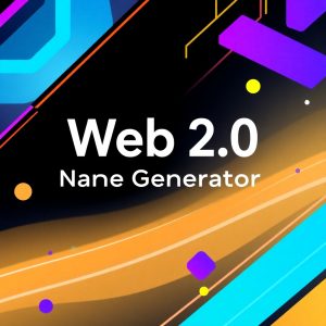 Web 2.0 Name Generator